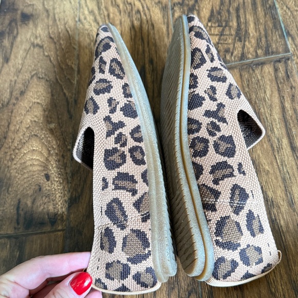 Vince Camuto Brown Leopard Print Flats, size 8.5 - Picture 8 of 9